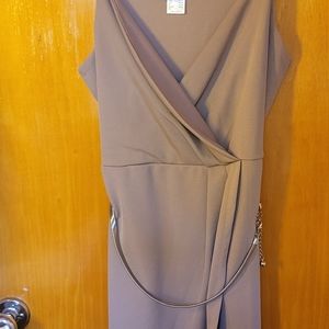 Venus faux wrap dress